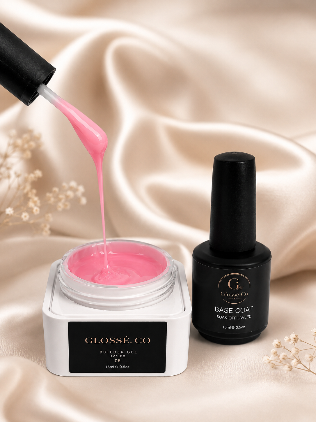 Builder gel #5 + Base coat